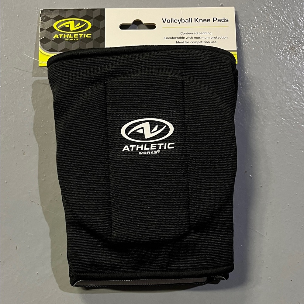 Athletic Works Black Knee Pads